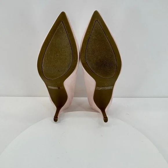 Dream Pairs Kucci Stiletto Pumps Women's Size 7 Pink Suede Pointed‎ Toe - Picture 8 of 8